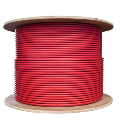 CAT5e Network Cable -  500m UTP Solid Core - Red