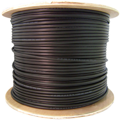 CAT6 STP Network Cable -  UV 500m Drum - Black