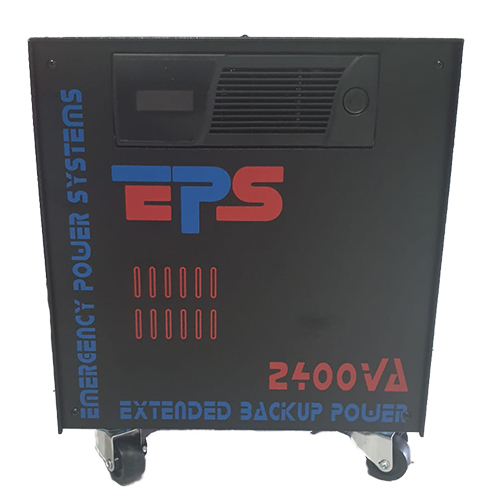 EPS Power Trolley Inverter LongLife UPS 2.4KVA – (2 x 100AH Battery Fitted)