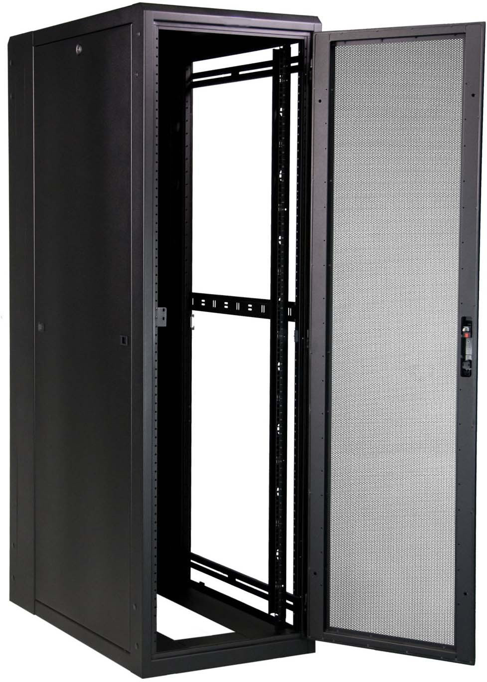 GS 27U 800mm Deep Server Rack / Cabinet with Perforated Front & Back Doors