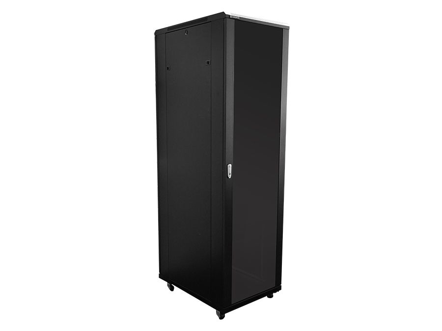 Linkbasic 42U 800 Deep Cabinet 4 Fans & 3 Shelves (Flat-Packed)