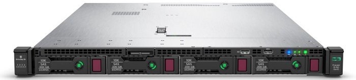 HPE Proliant DL360 Gen10 Server | Xeon Silver 4208 8(Octa)-Core (2.10GHz) | 16GB (1 x 16GB) | 4 x Hot Plug 3.5in LFF | Smart Array S100i NC SATA | 1 x 500W