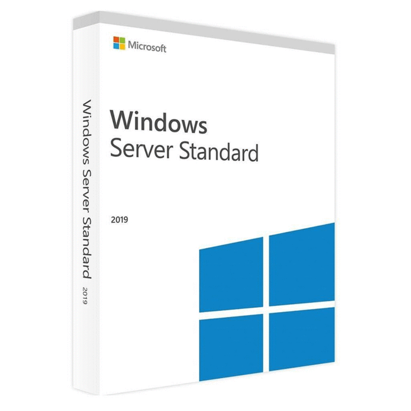 Windows Server Standard 2019 64Bit 16 Core - License and Media