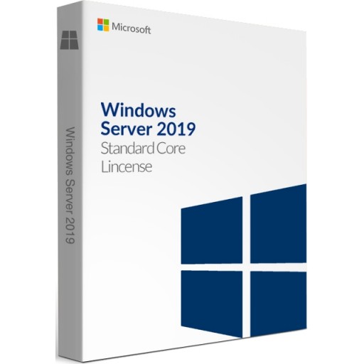 Windows Server Standard 2019 64Bit 24 Core - License and Media