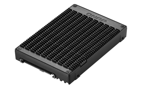 QNAP QDA-UMP storage drive enclosure SSD enclosure Black U.2