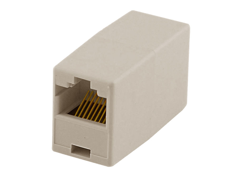 RJ45 Barrel Connector Female to Female (10 Pack)