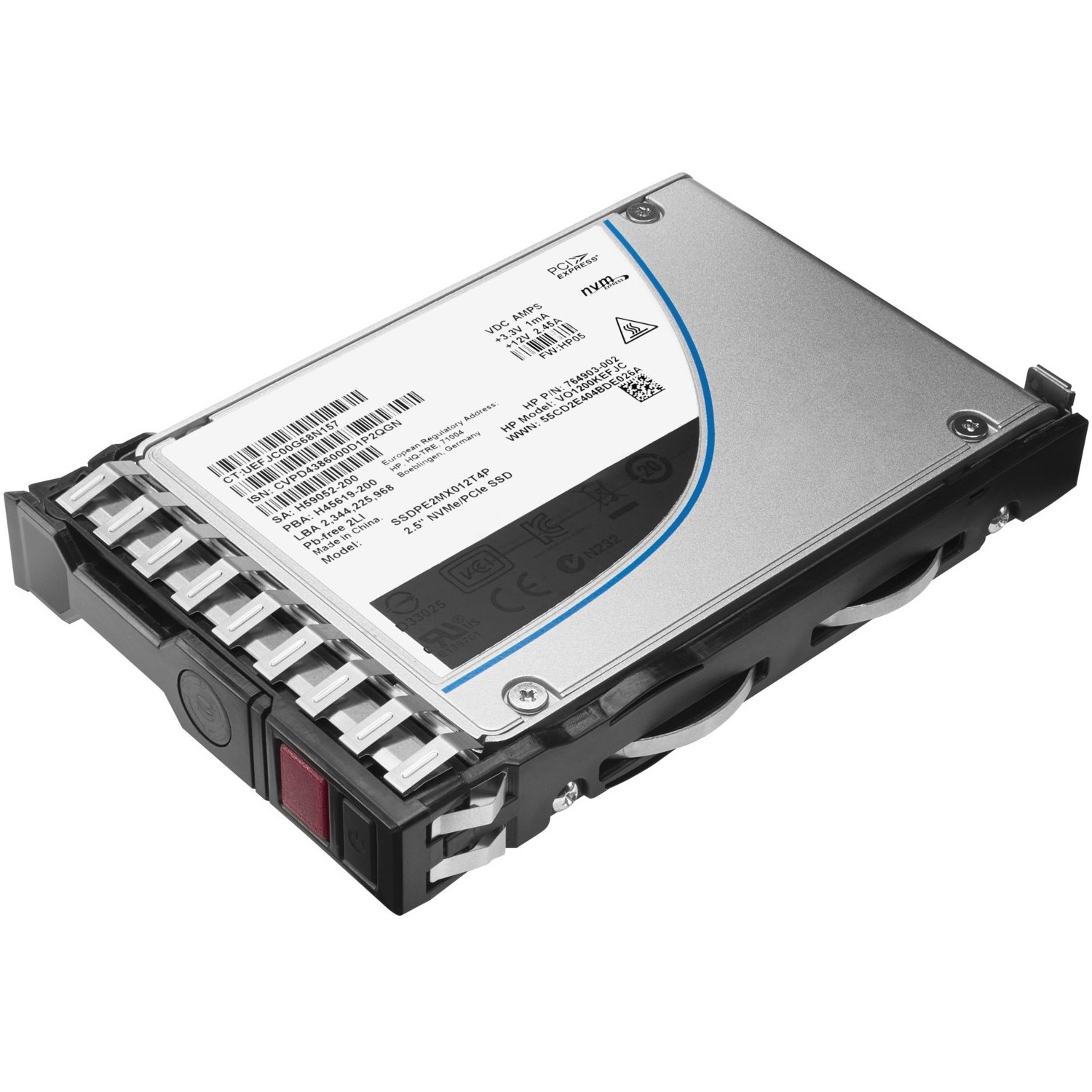 P09685-B21 - HPE 240GB SATA 6G Read Intensive SFF (2.5in) RW 3yr Wty Digitally Signed Firmware SSD (HPE MicroServer Gen10 Slim SFF SATA Enablement Kit (870212-B21) to accommodate this SFF SSD into the media bay.)